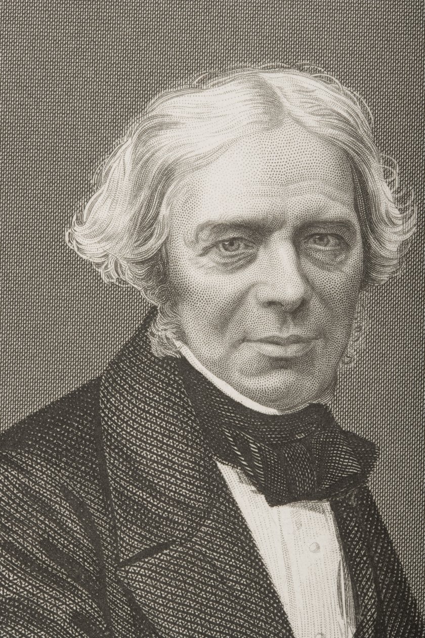 Michael Faraday (1791-1867) autorstwa English School