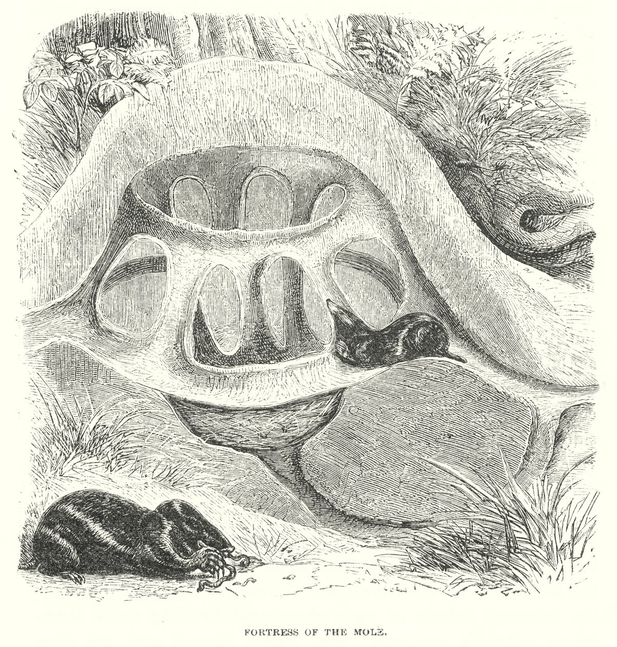Mole Hill (grawerunek) autorstwa English School