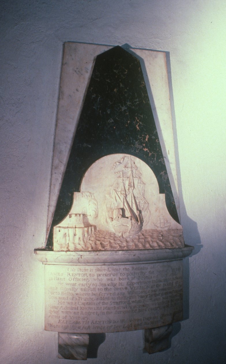 Pomnik Jamesa Rentona autorstwa English School