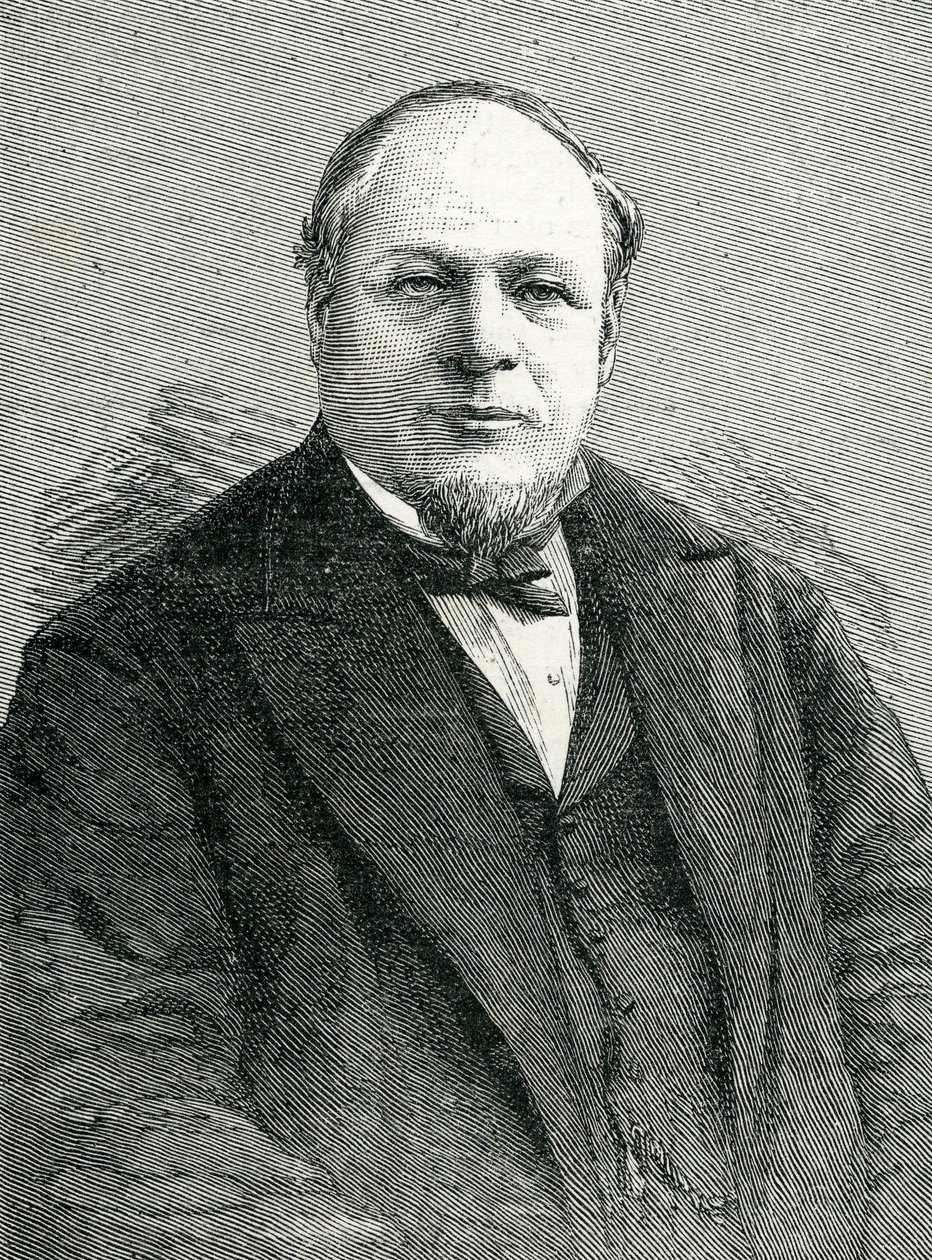 Pan John Young, burmistrz Sydney, ilustracja z The Graphic 8 maja 1886 r. autorstwa English School