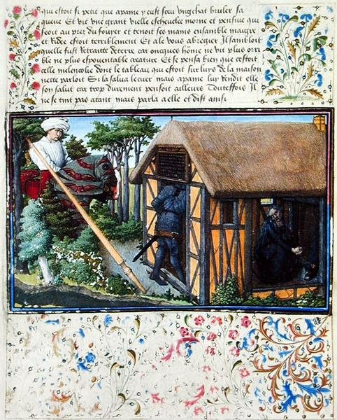 Pani 2597 Serce wchodzi do Chaty Melancholii, faksymilowe wydanie „Livre du Coeur d
