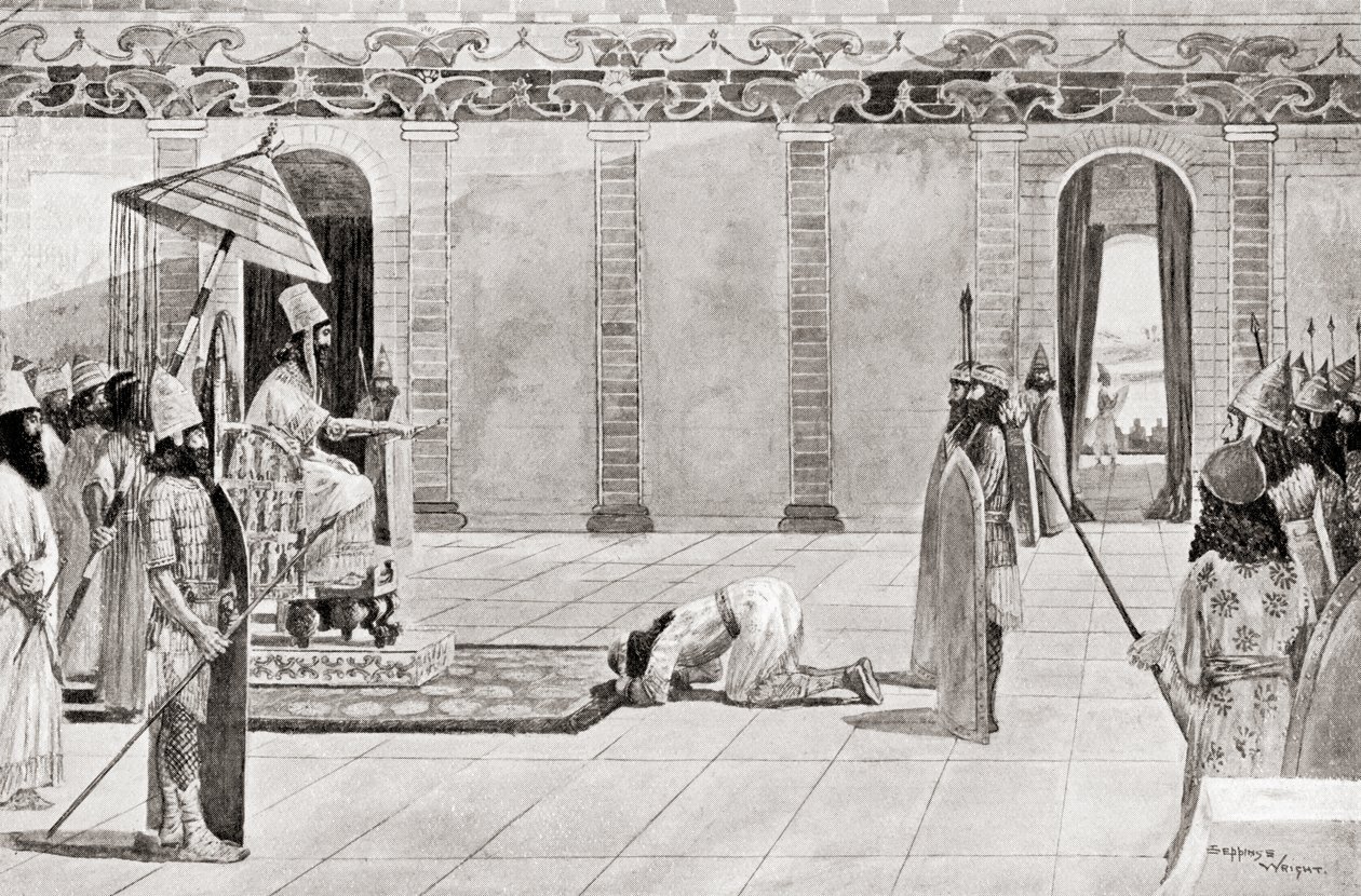 Nabonidus, król Babilonii, z Hutchinson