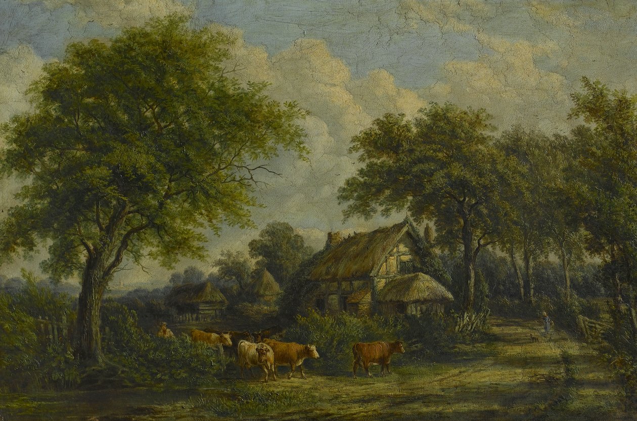 W pobliżu Berkswell, ok. 1850 autorstwa English School
