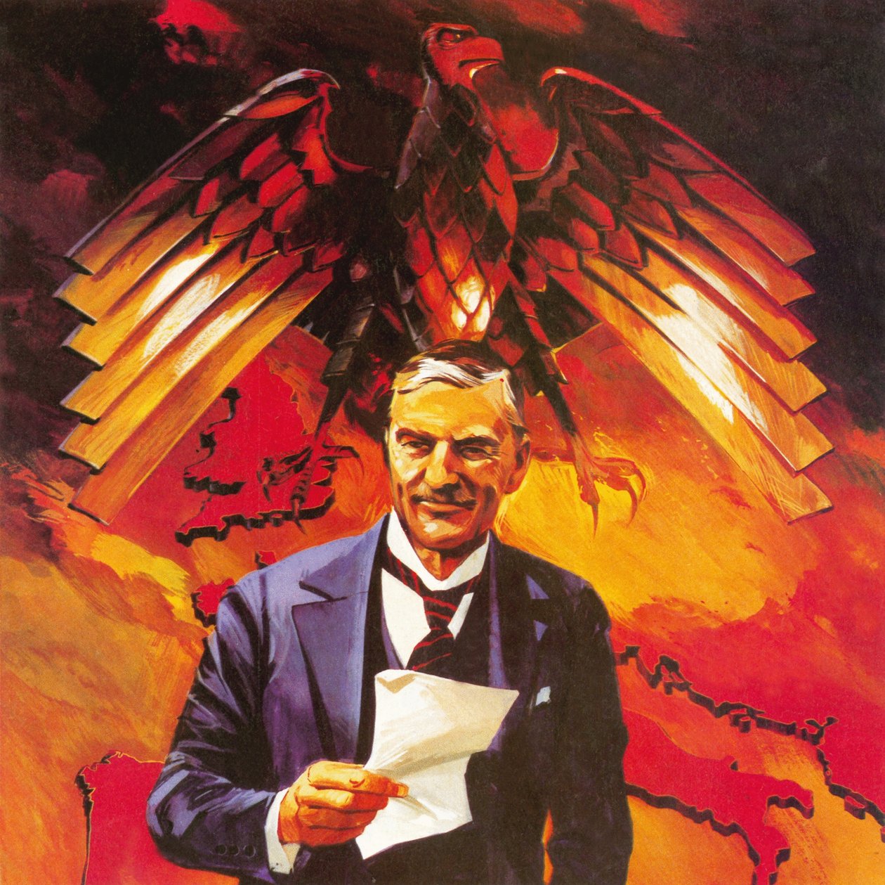 Neville Chamberlain i jego bezwartościowy kawałek papieru autorstwa English School