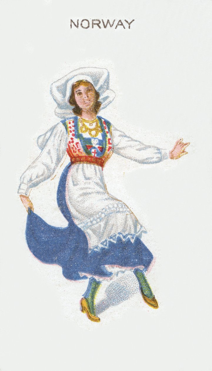 Norwegia, 1915 autorstwa English School