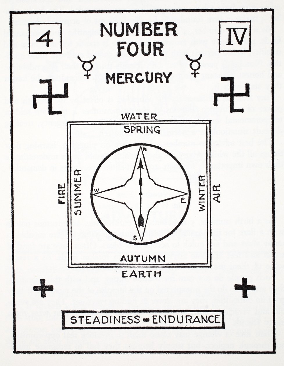 Numer Cztery, Merkury autorstwa English School