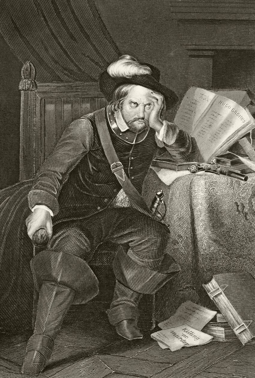 Oliver Cromwell, z „The National and Domestic History of England” Williama Hickmana Smitha Aubreya (1858-1916) opublikowanego w Londynie ok. 1890 r. autorstwa English School