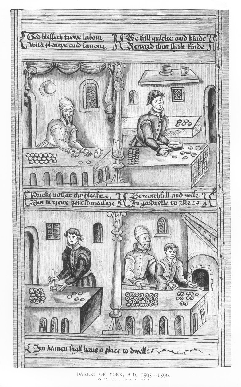 Rozporządzenie Piekarzy Yorku, 1595-96 autorstwa English School