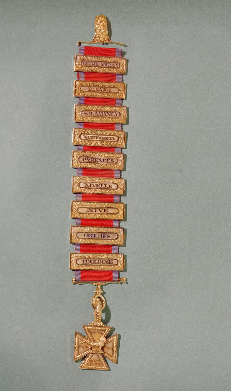 Półwysep Złoty Krzyż, c.1813 (złoty) autorstwa English School
