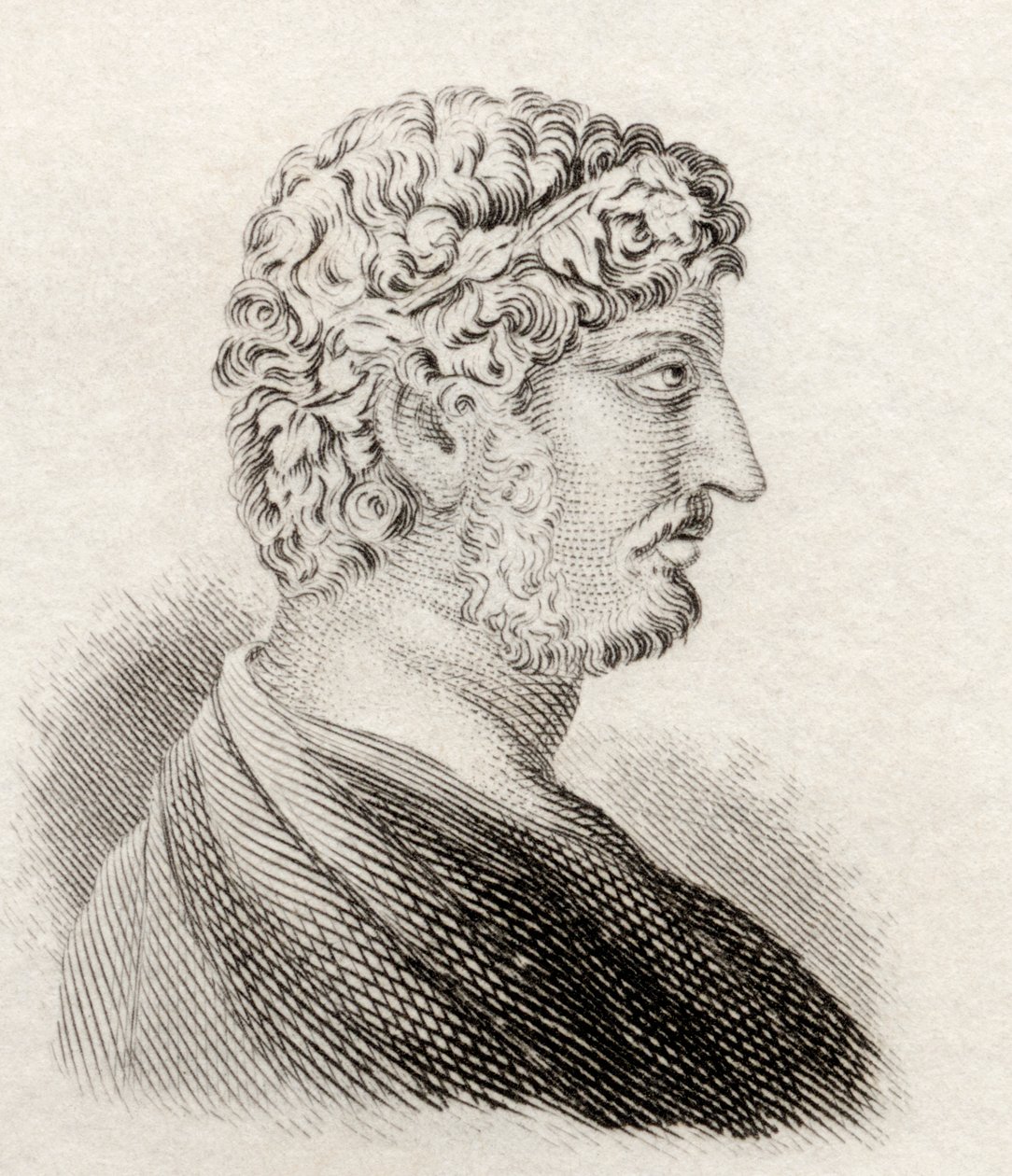 Persius, ze „Słownika historycznego Krabba”, opublikowanego w 1825 r. autorstwa English School