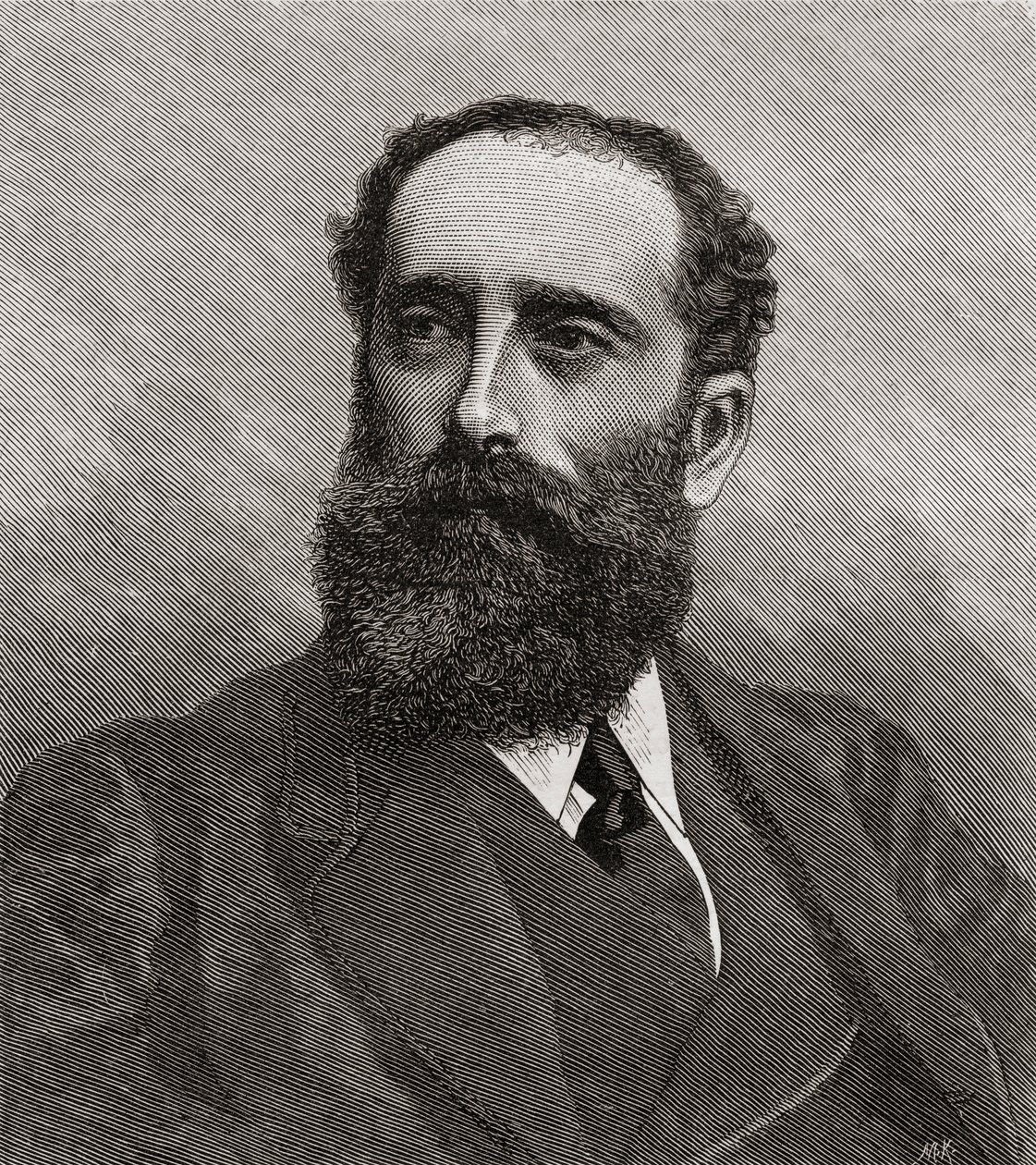 Philip Hermogenes Calderon, z The Magazine of Art, opublikowany 1878 autorstwa English School