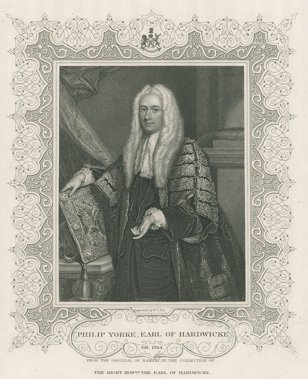 Philip Yorke, 1. hrabia Hardwicke, z „Lodge