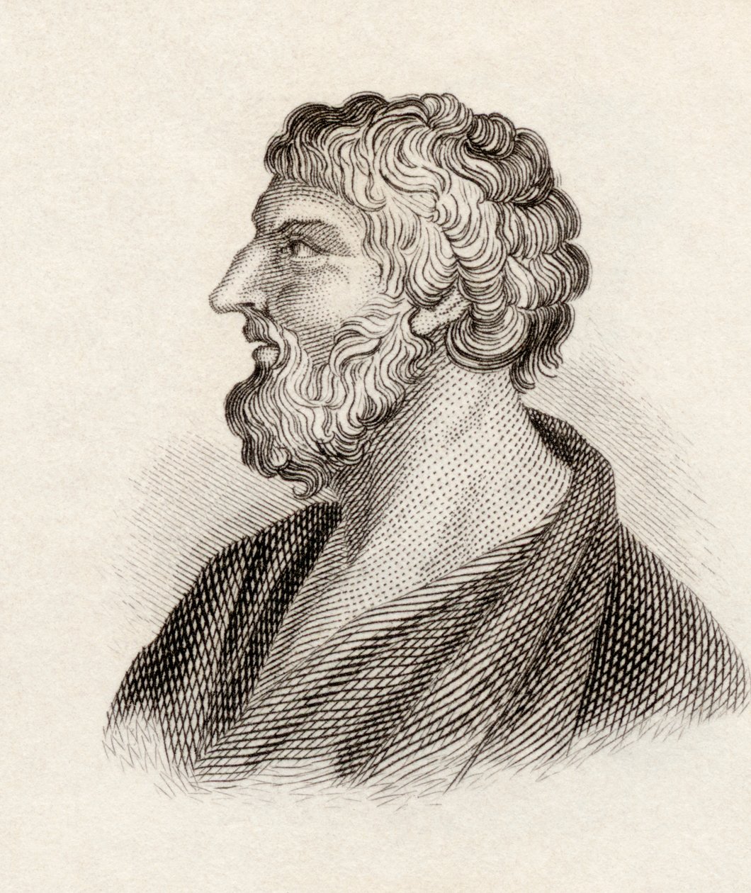 Pittacus z Mytilene, ze „Słownika historycznego krabów”, opublikowanego w 1825 r. autorstwa English School