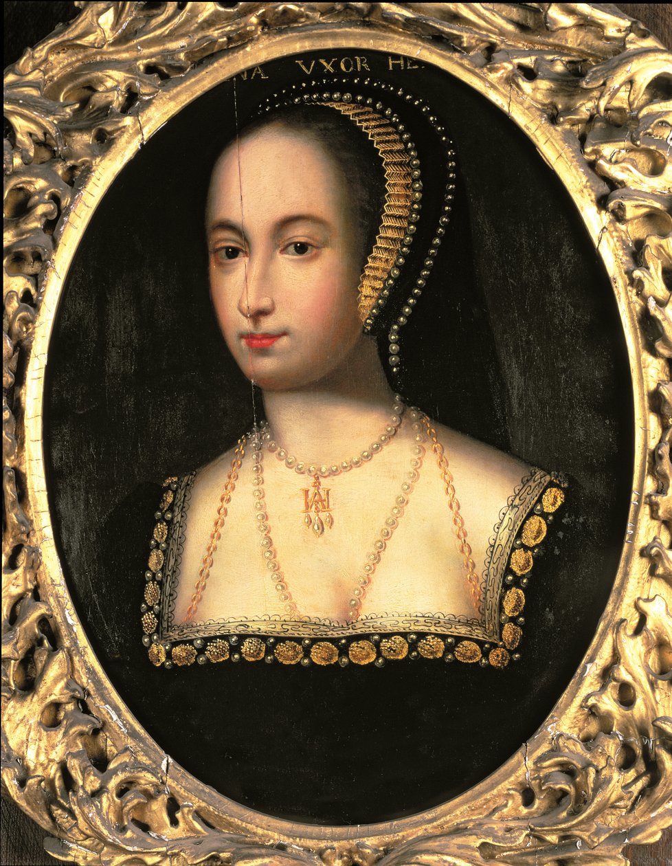 Portret Anny Boleyn (ok. 1507-36), 1533 autorstwa English School