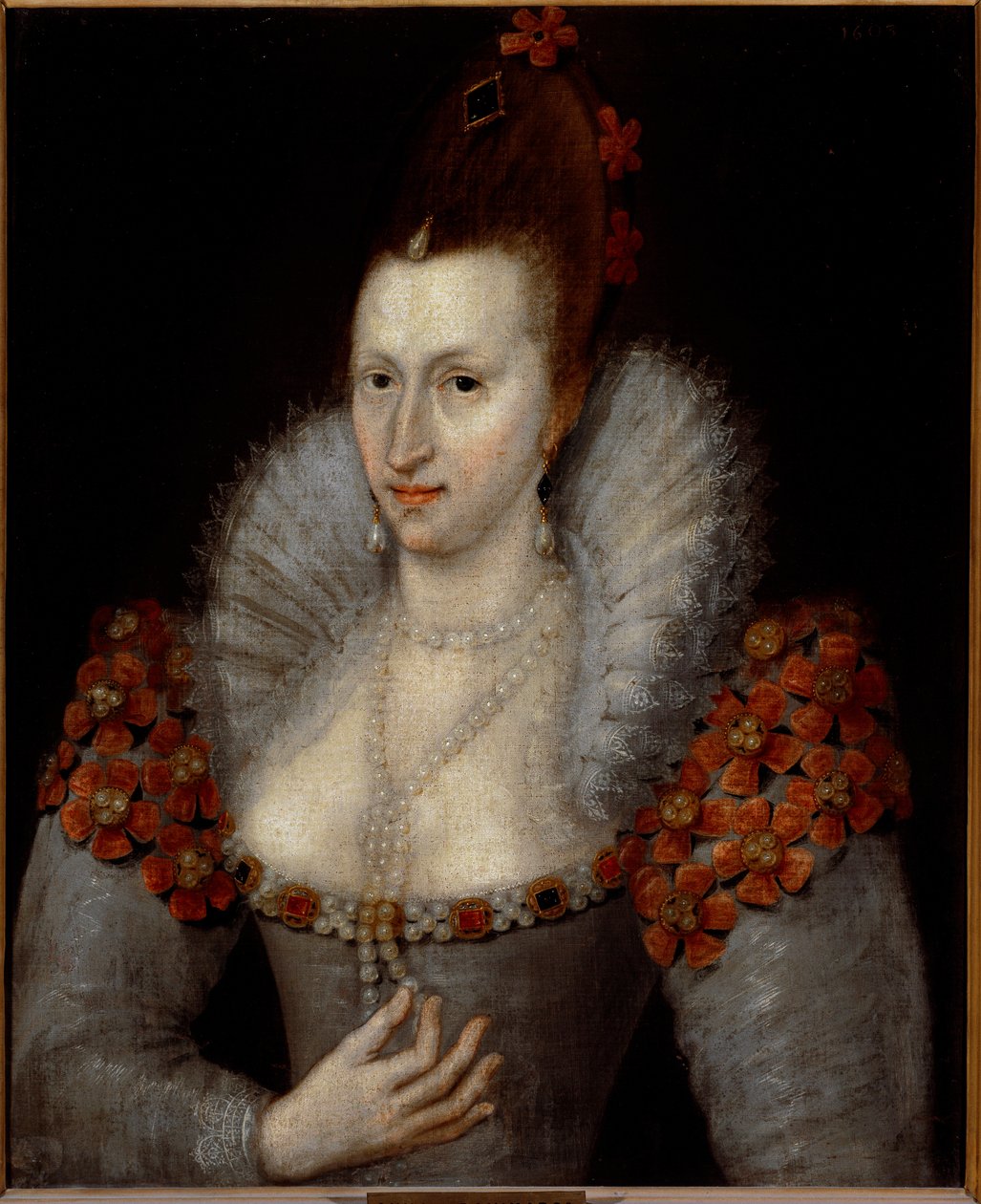 Portret Anny z Danii (Malarstwo autorstwa English School