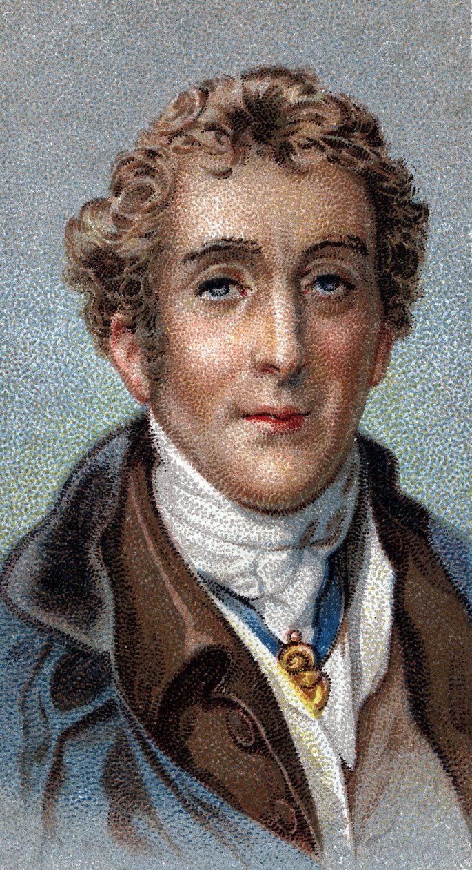 Portret Arthura Wellesleya autorstwa English School