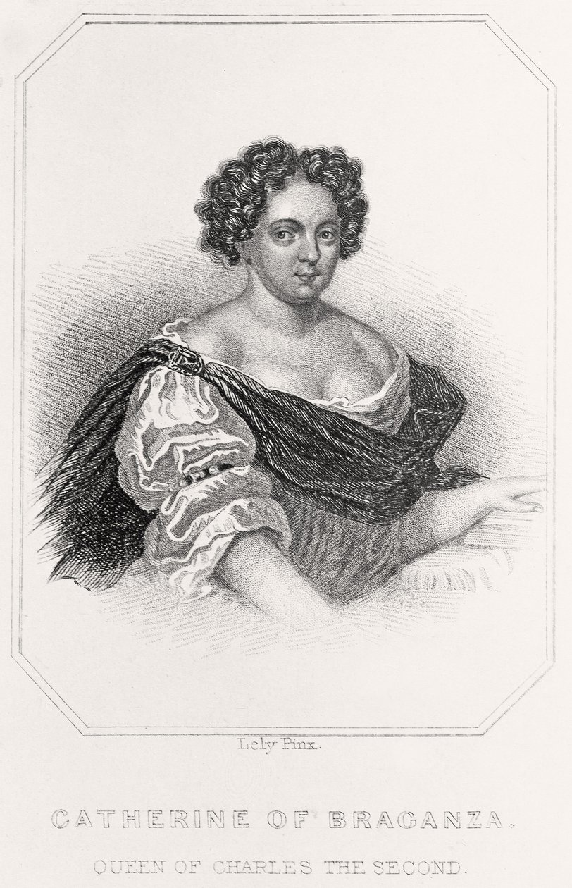 Portret Katarzyny z Braganzy autorstwa English School