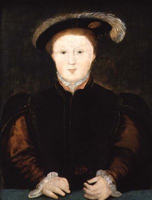 Portret Edwarda VI (1537-53) autorstwa English School