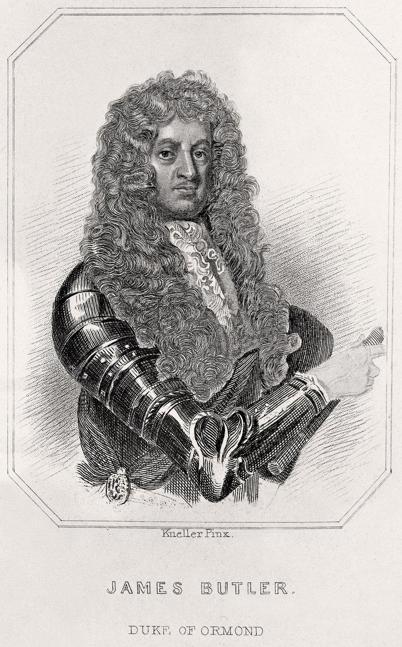 Portret Jamesa Butlera, drugiego księcia Ormond , 1835 autorstwa English School