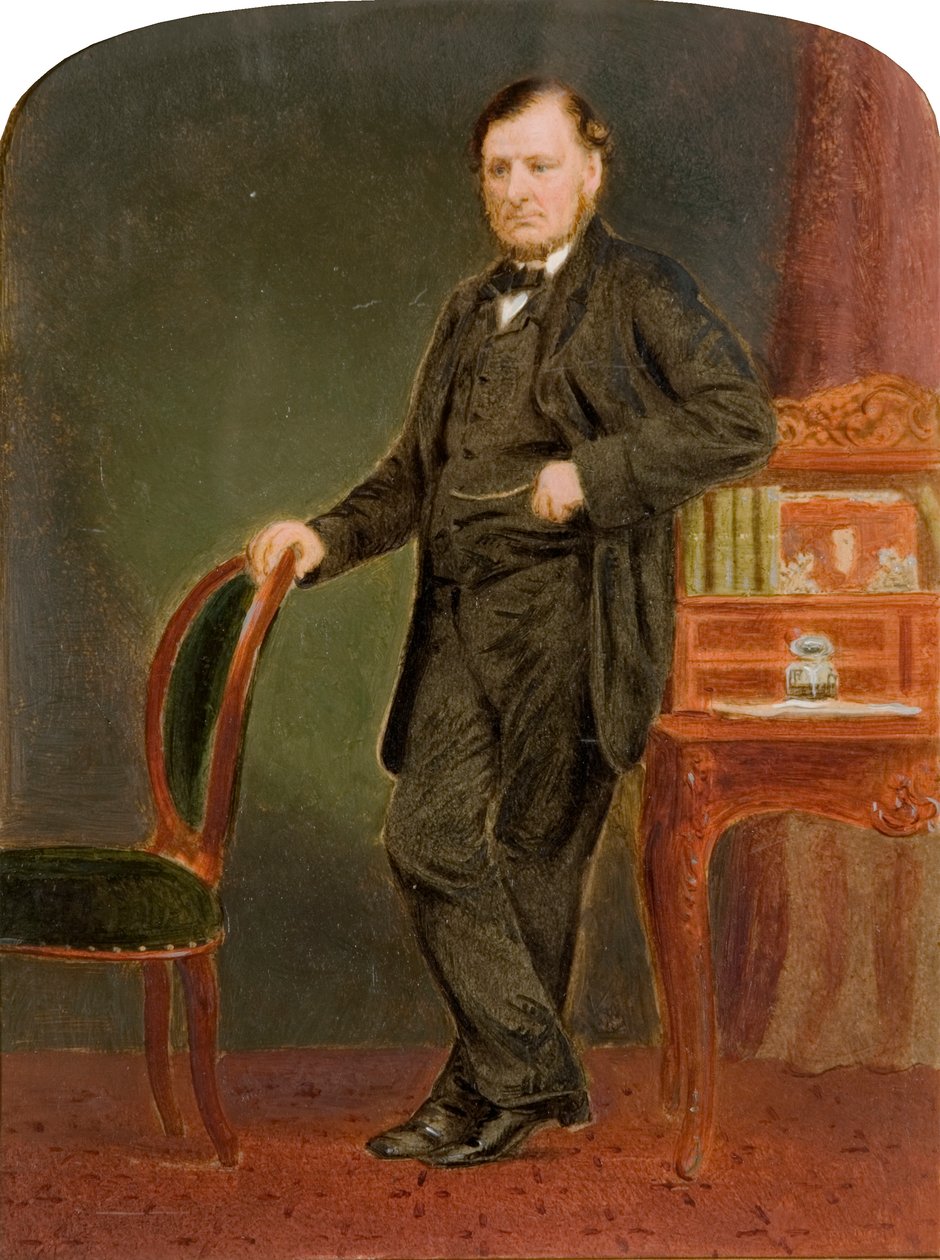 Portret Jana Opata Esq. autorstwa English School