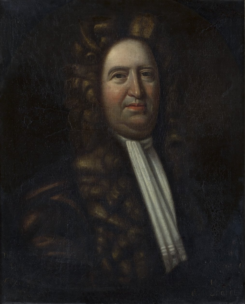 Portret Johna Bacona autorstwa English School