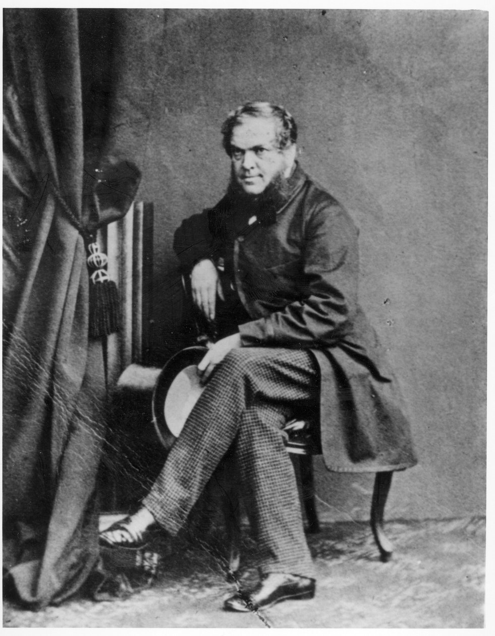 Portret Johna Forstera (1812-76) autorstwa English School