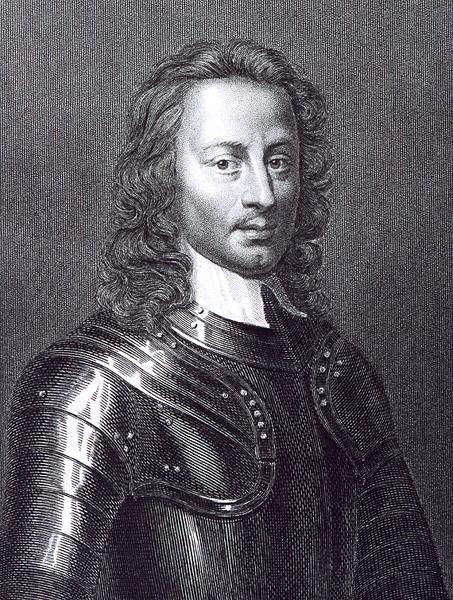 Portret Johna Hampdena (1594-1643) (rycina) autorstwa English School