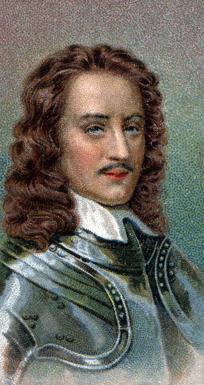 Portret Johna Hampden autorstwa English School