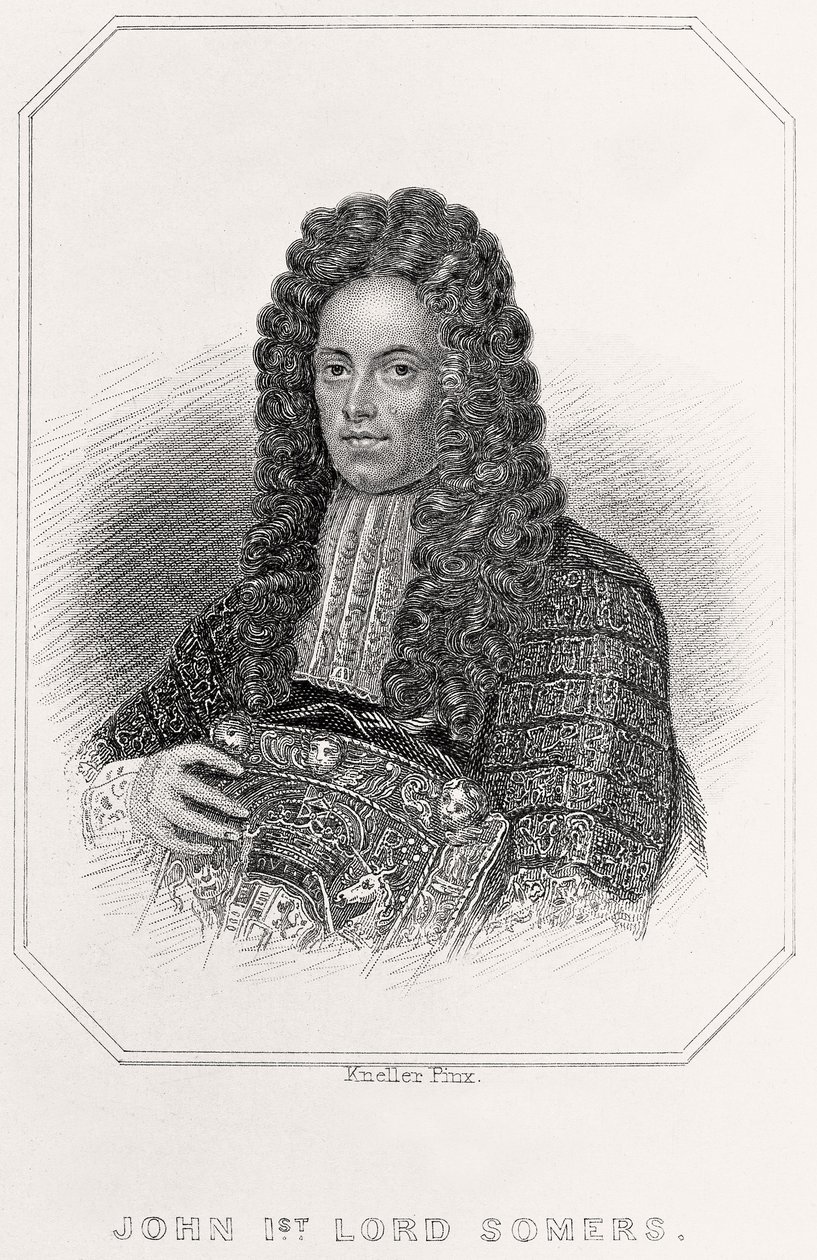 Portret Johna Somersa, 1835 autorstwa English School