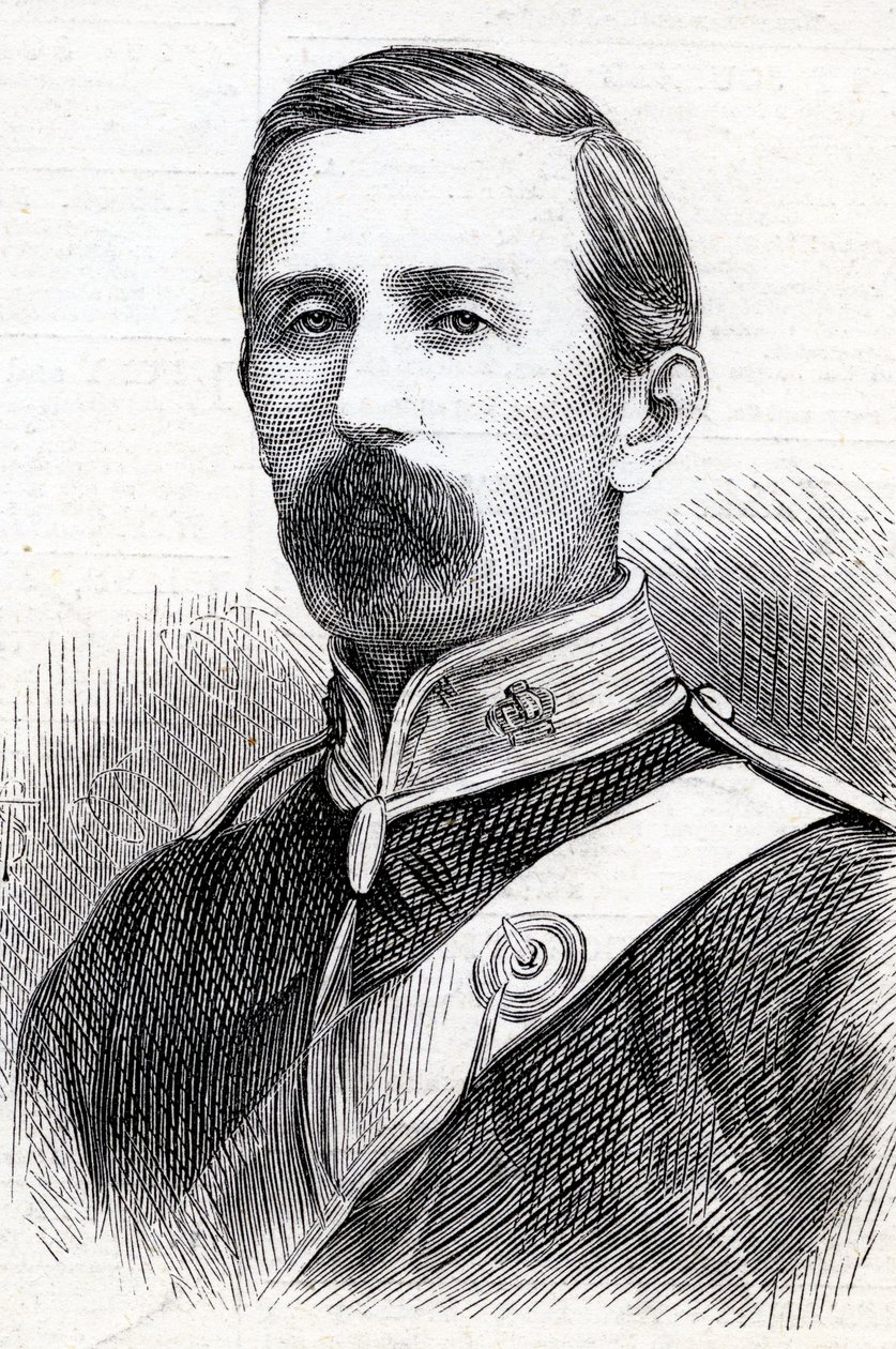 Portret podpułkownika George