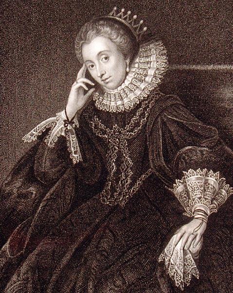 Portret Lucy Harrington, hrabiny Bedford (ok. 1581-1627), z „Lodge