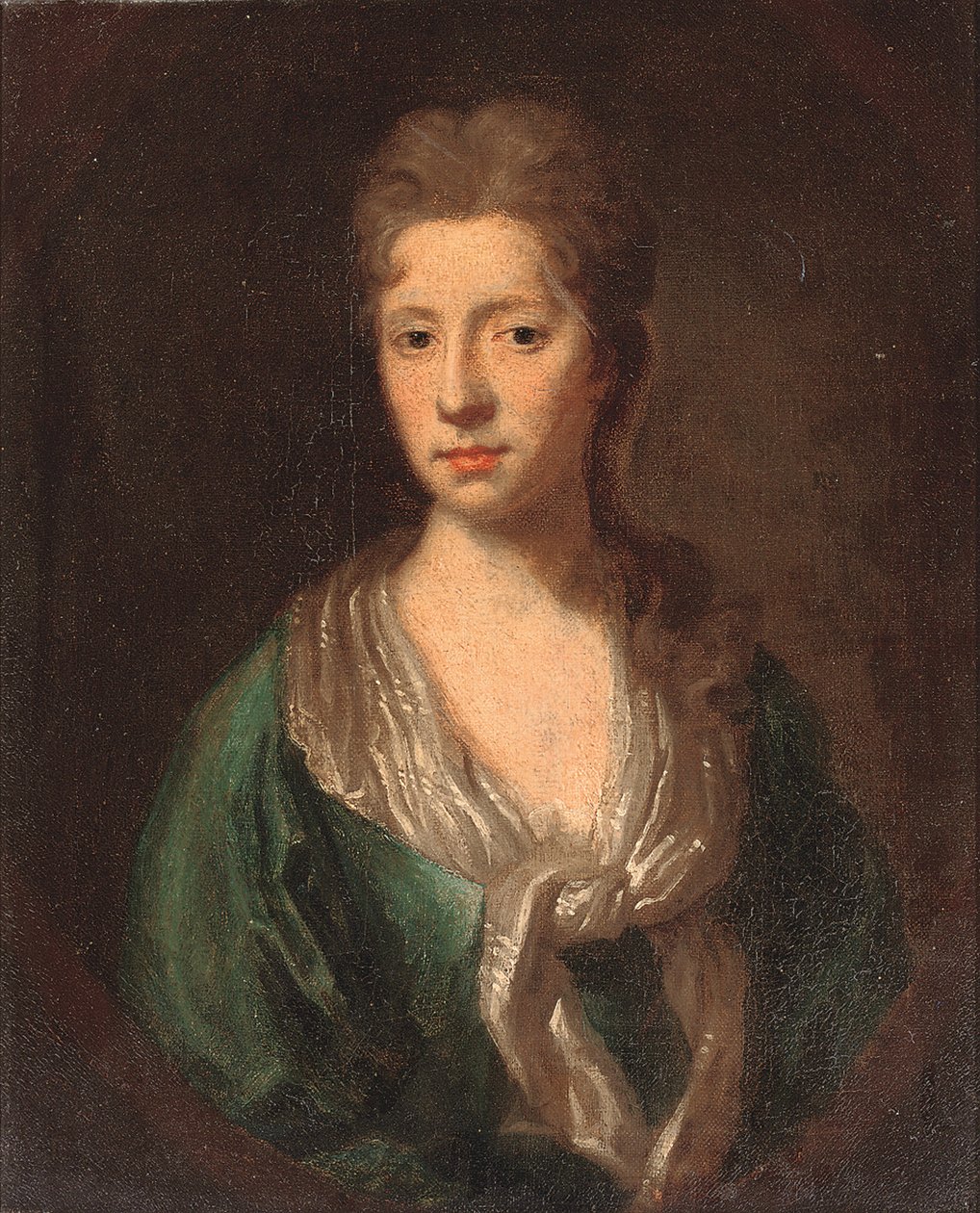 Portret Marty, żony Sir Williama Claytona, ok. 1756 r. autorstwa English School