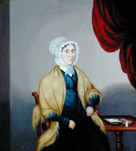 Portret pani Elżbiety Whitely (olej na płótnie) (patrz 140068 dla pary) autorstwa English School