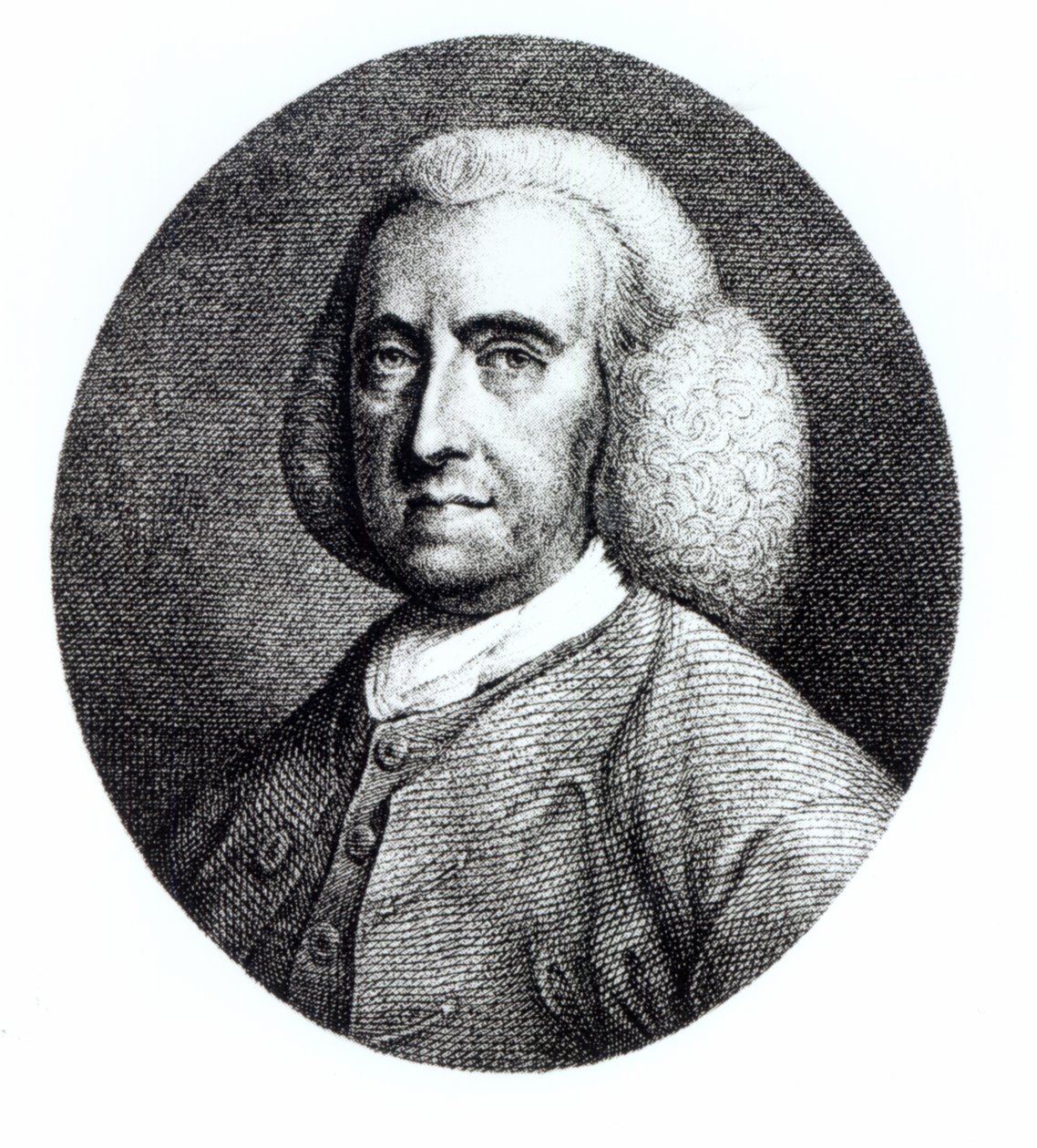 Portret Petera Collinsona (1694-1768) autorstwa English School