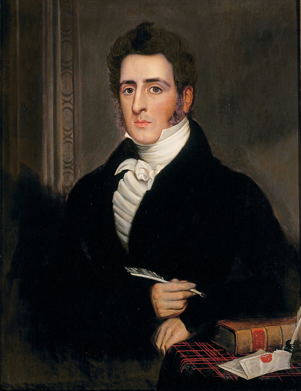 Portret Roberta Bennetta, ok.1830 autorstwa English School
