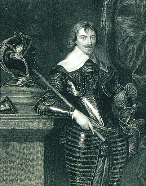 Portret Roberta Richa (1587-1658), 2. hrabiego Warwick, z „Lodge