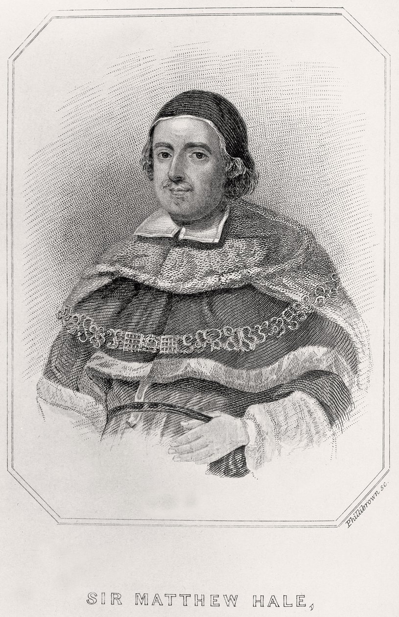 Portret Sir Mathew Hale