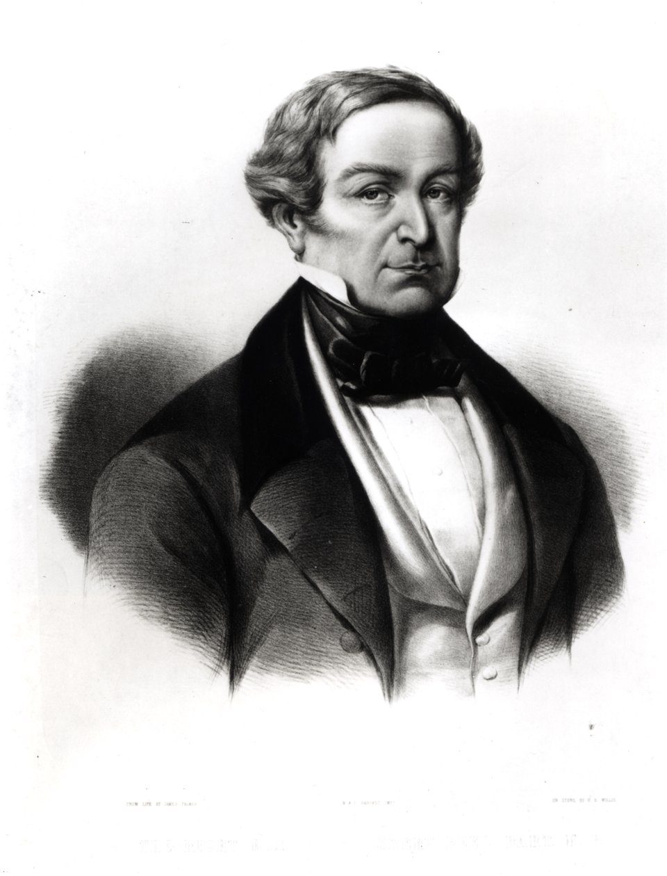 Portret Sir Roberta Peela (1788-1850), rytowany przez Henry