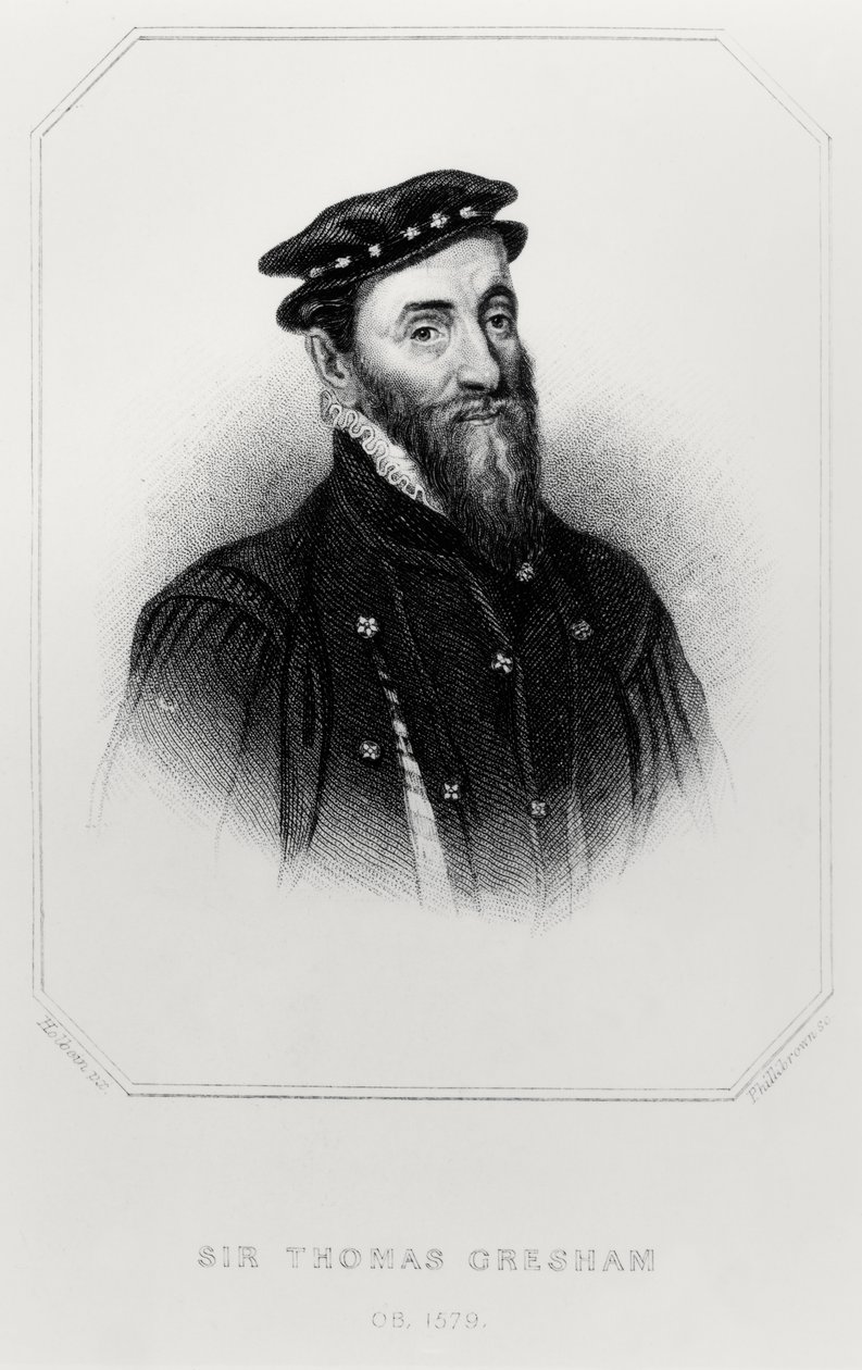 Portret sir Thomasa Greshama (1519-79) z „Lodge