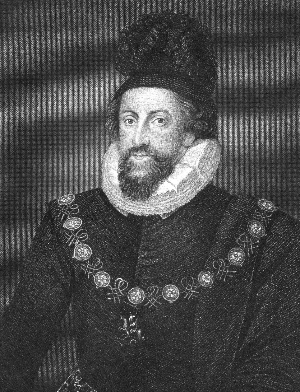 Portret Thomasa Howarda (1561-1626) 1. hrabiego Suffolk, z „Lodge