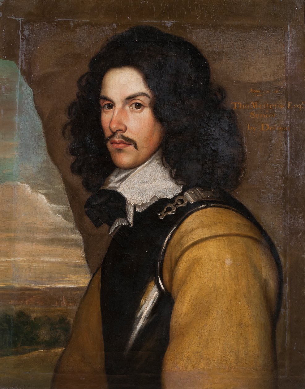 Portret Thomasa Westrowa z Twickenham, Senior, 1643 autorstwa English School