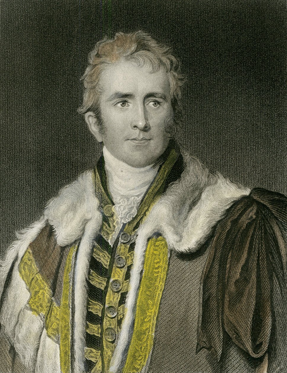 Portret Williama Amhersta autorstwa English School