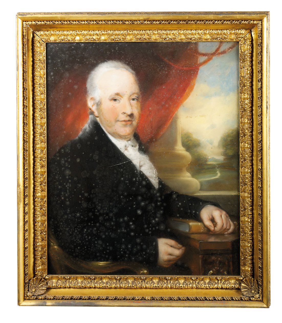 Portret Williama Cooksona, początek XVIII wieku autorstwa English School