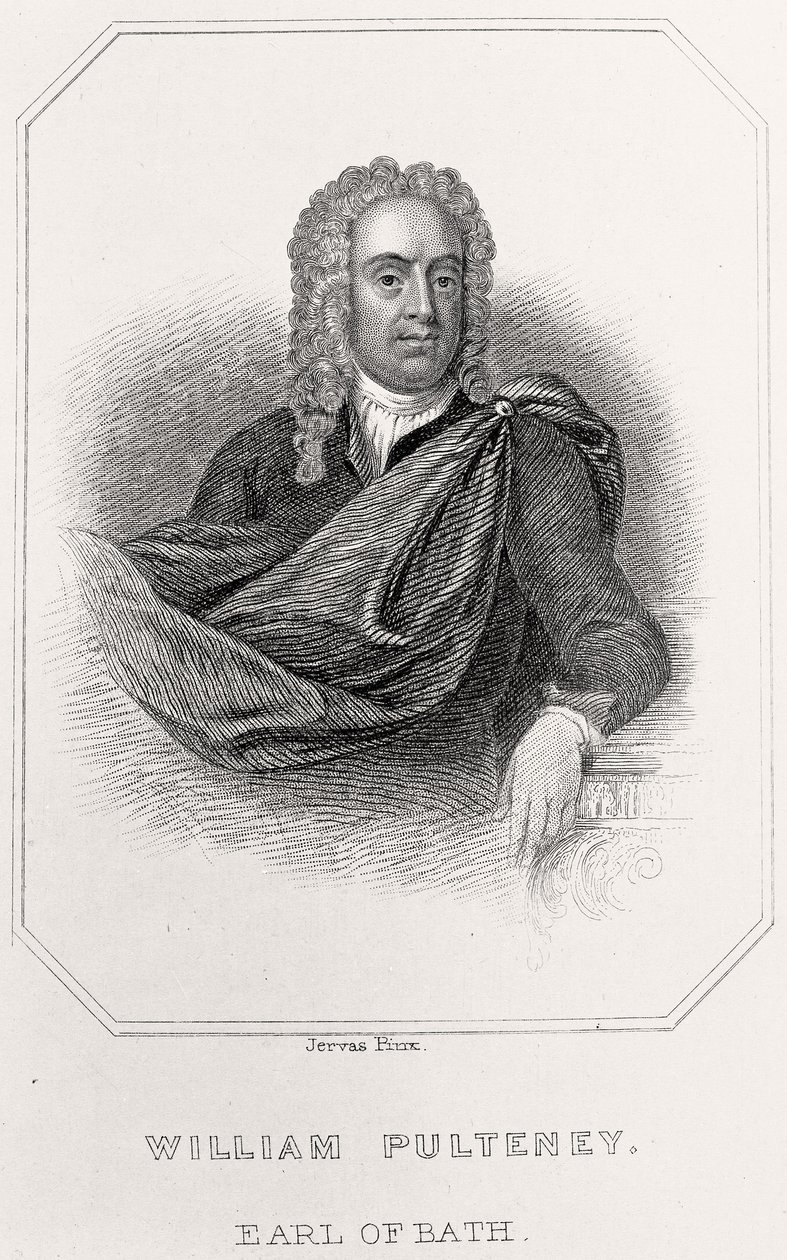 Portret Williama Pulteneya, hrabiego Bath, 1835 autorstwa English School