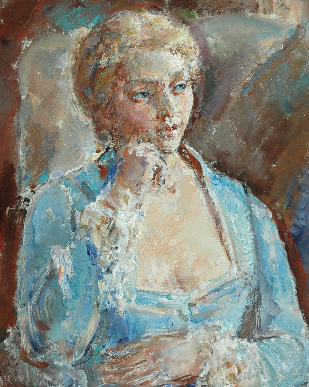 Portret damy autorstwa English School