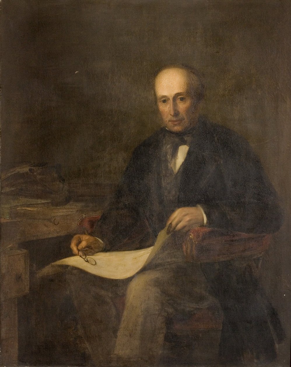Portret mężczyzny autorstwa English School