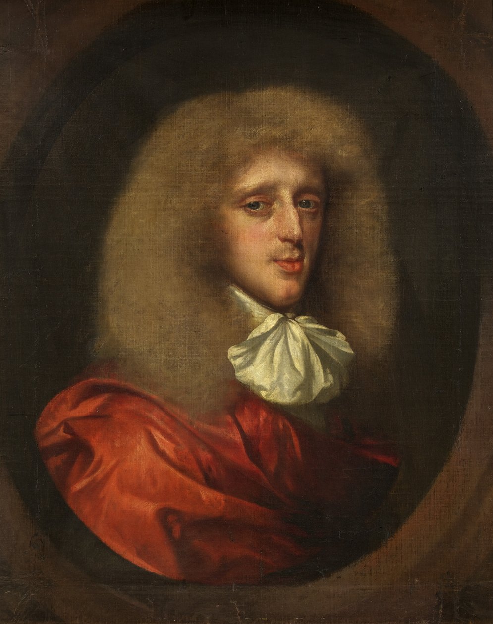 Portret mężczyzny w czerwieni autorstwa English School