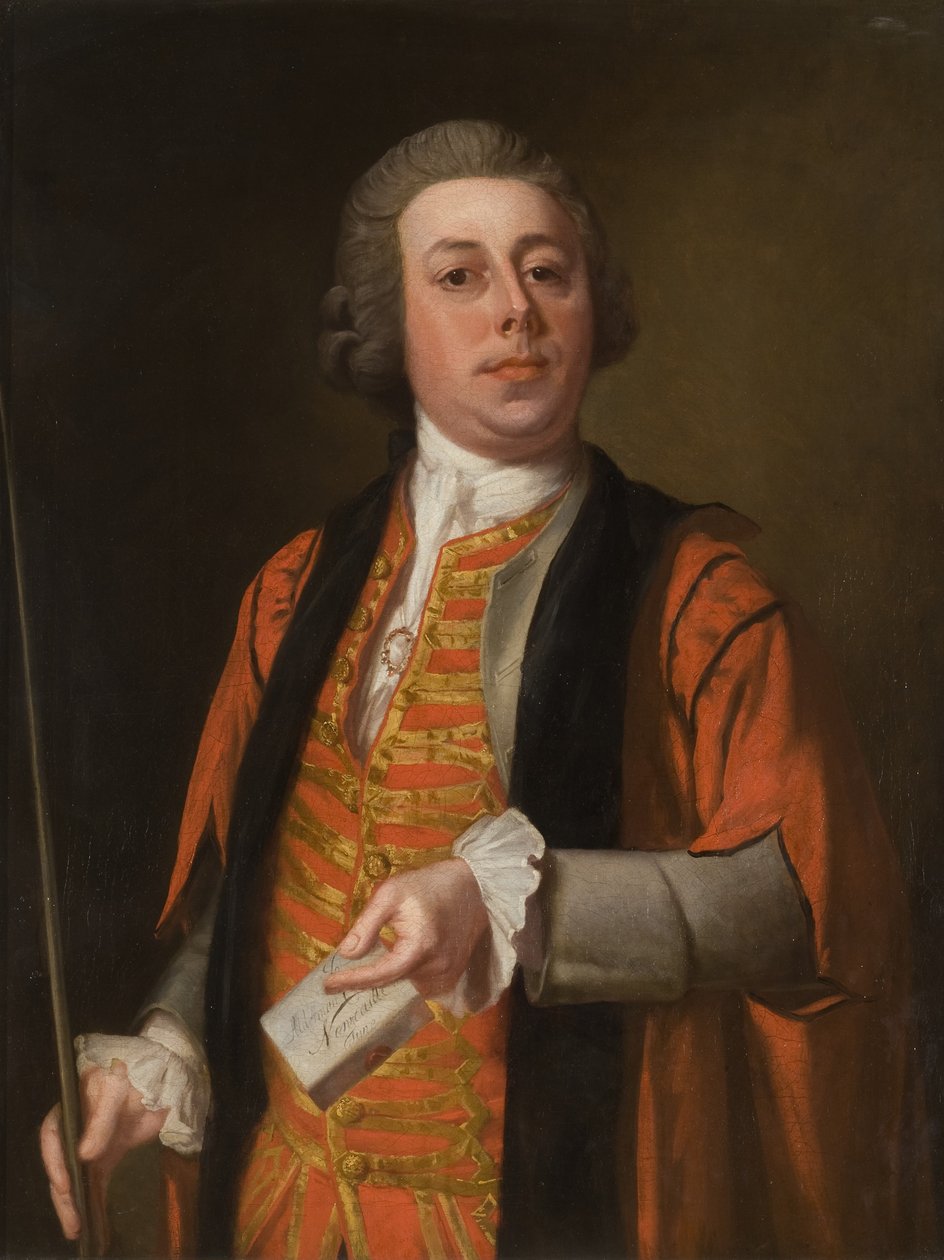 Portret starosty z Newcastle autorstwa English School