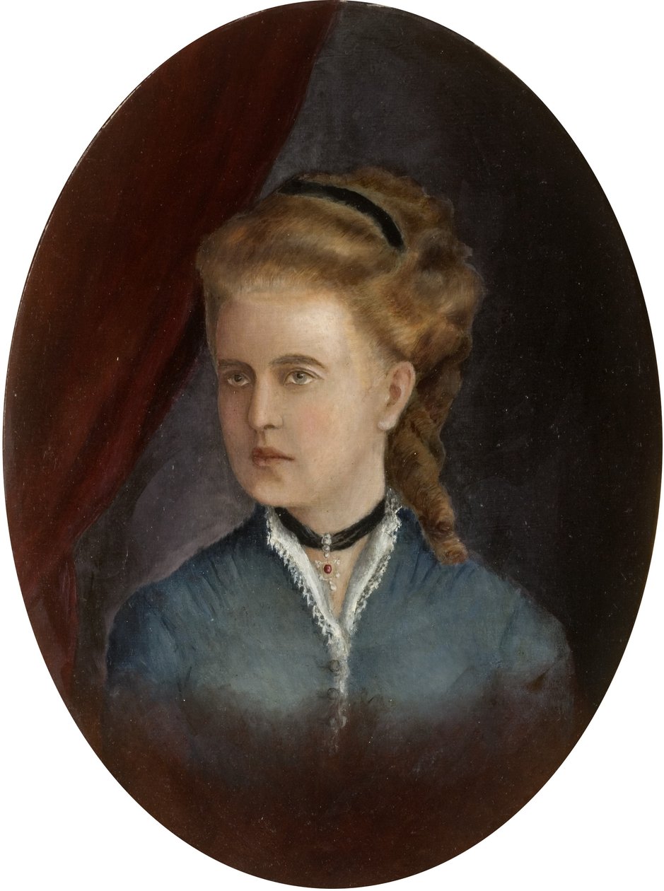 Portret młodej kobiety autorstwa English School