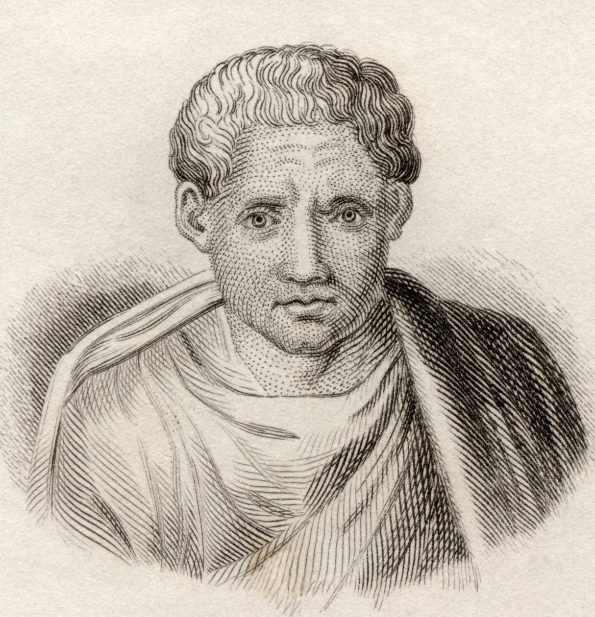 Posejdypa z Pelli, ze „Słownika historycznego Krabba”, opublikowanego w 1825 r. autorstwa English School